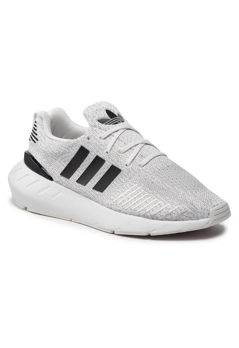 adidas Дамски кецове - сиви - текстилен материал - леки и удобни