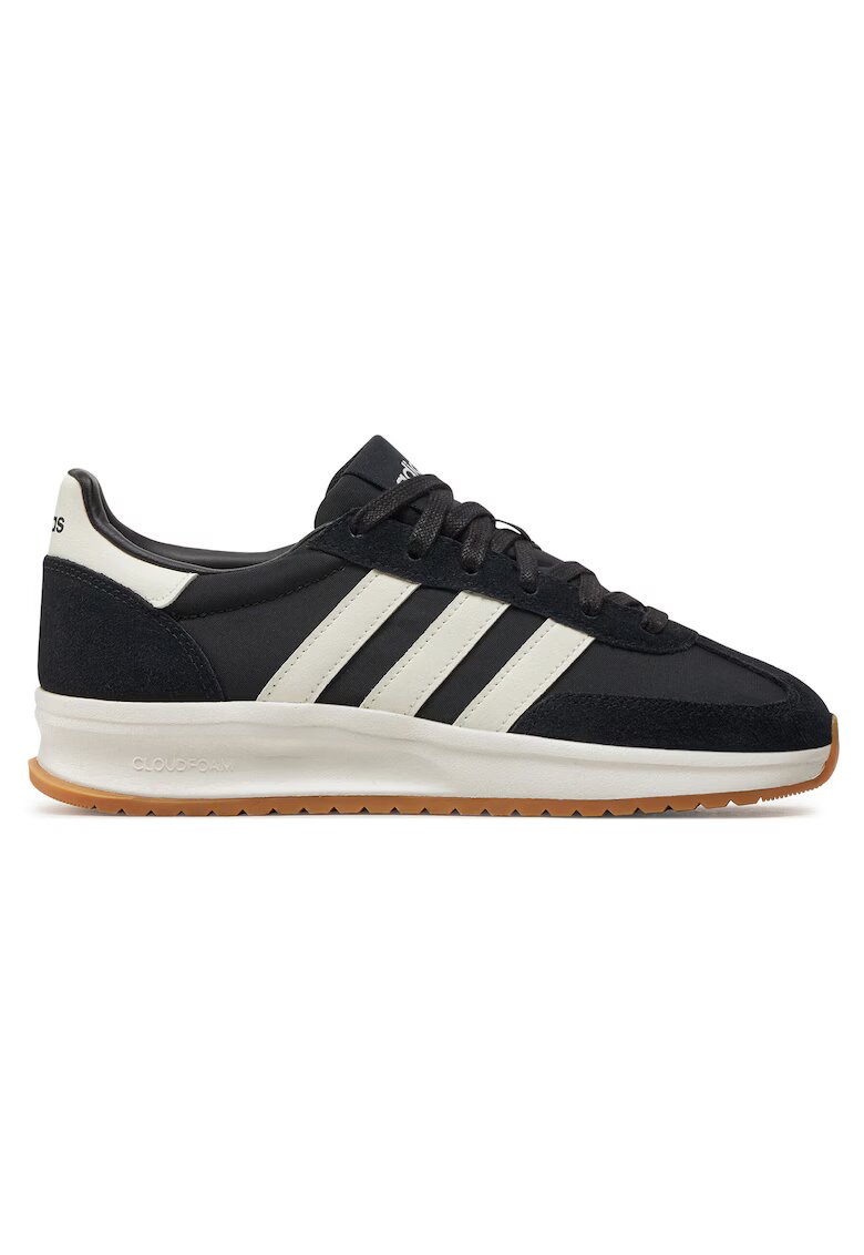 adidas Дамски кецове - текстил - бяло/черно