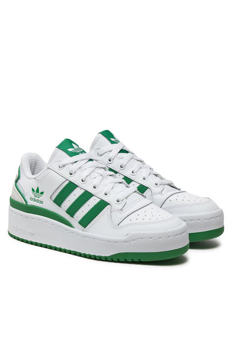 adidas Дамски маратонки - Forum Bold - естествена кожа - зелени
