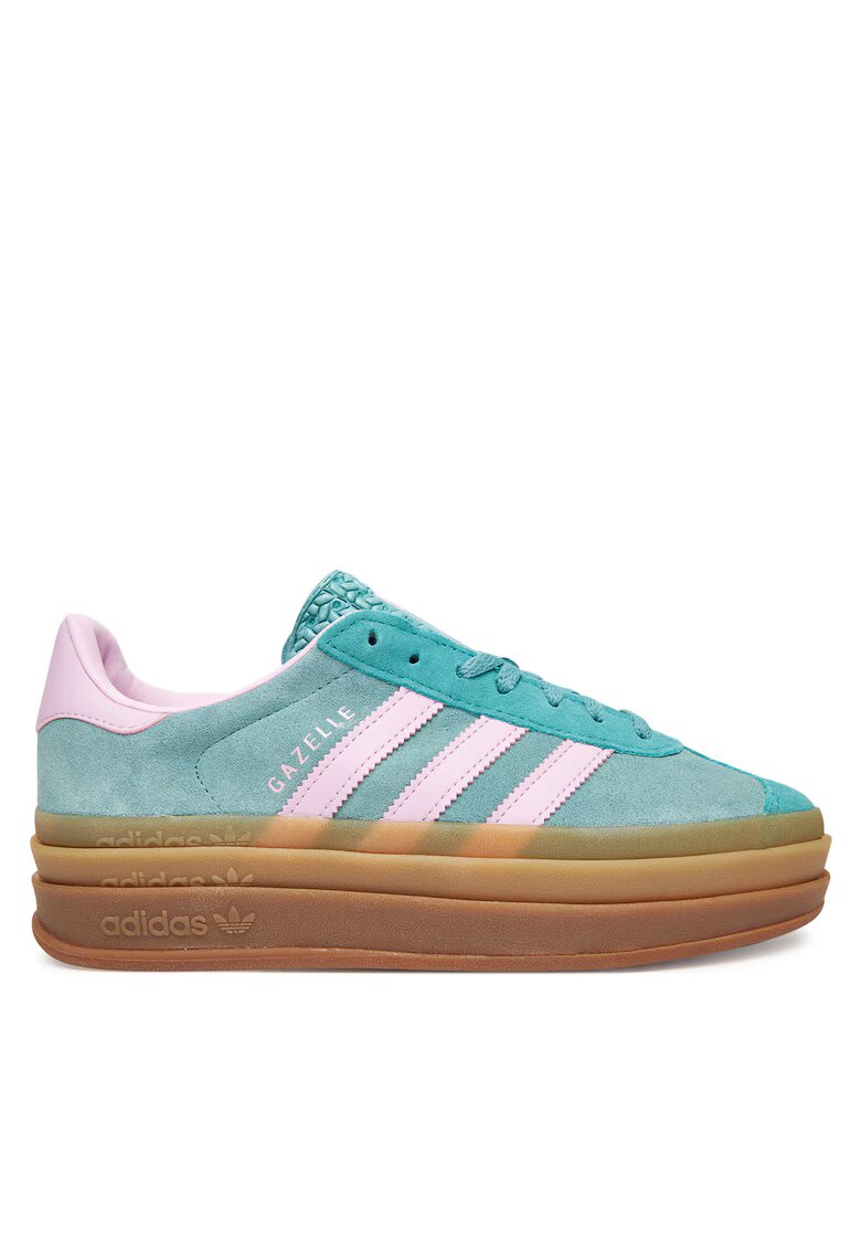 adidas Дамски маратонки Gazelle Bold - многоцветни - естествена кожа