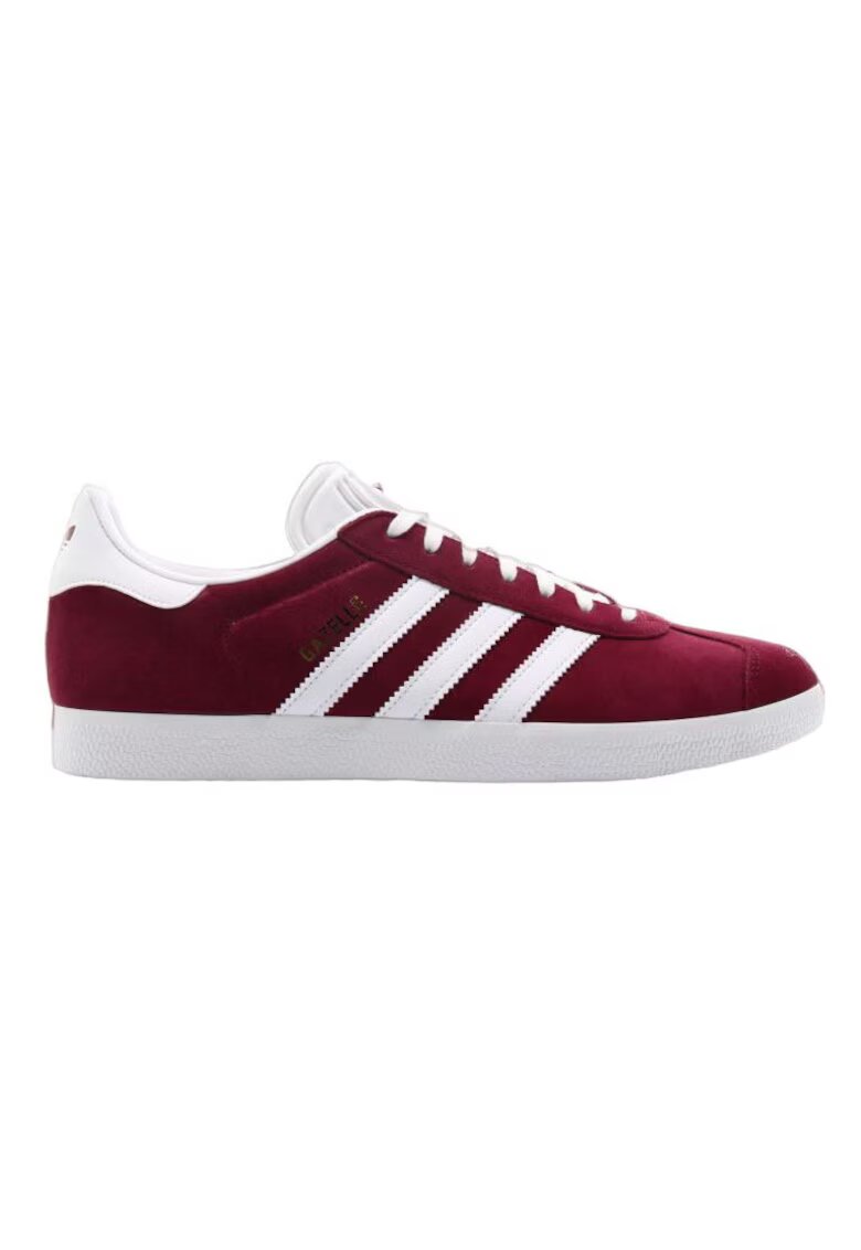 adidas Дамски маратонки Gazelle - Велур - Червени/Бели