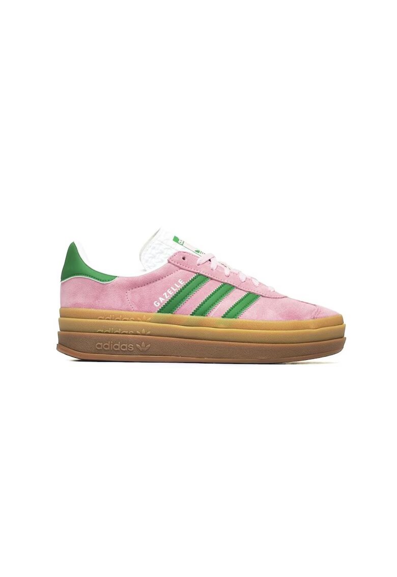 adidas Дамски обувки Gazelle Bold естествена кожа - розови