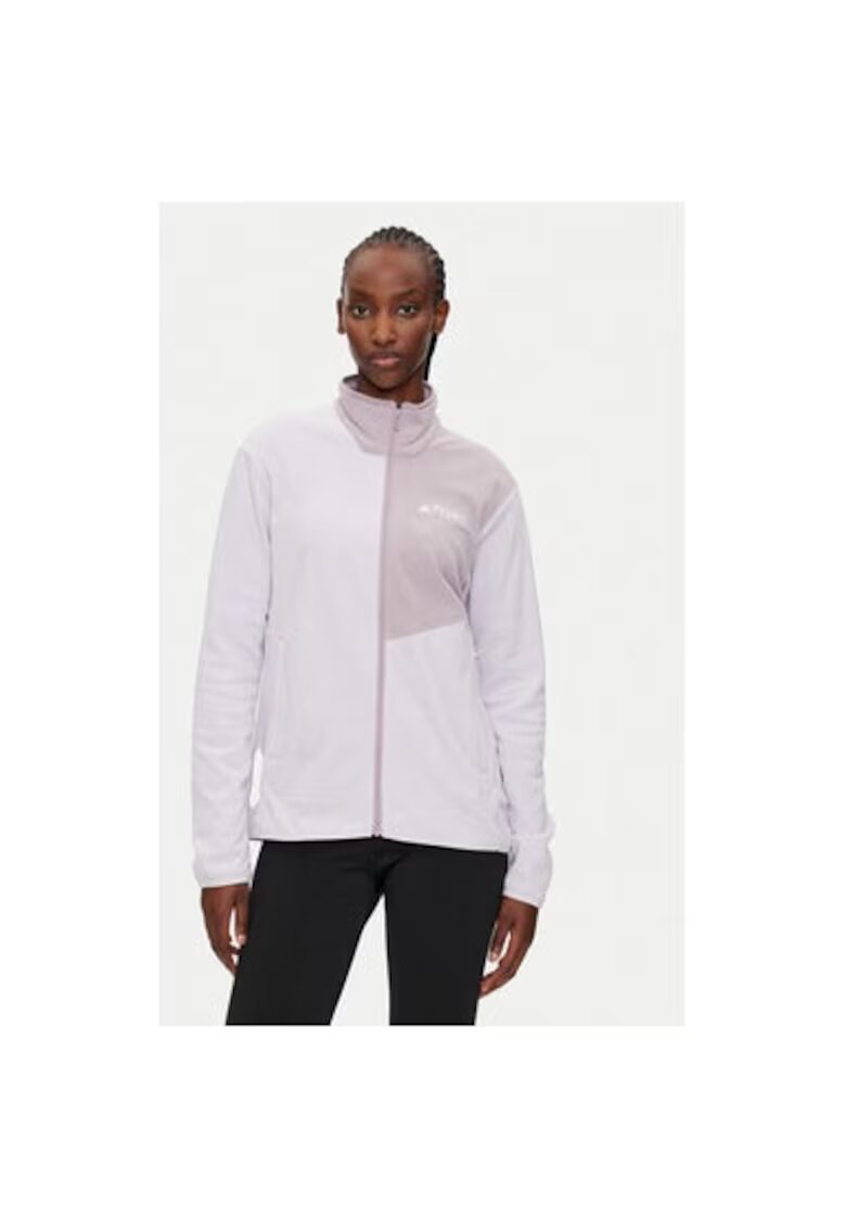 adidas Дамски полар - 303973124 - Рециклиран полиестер - Лилав