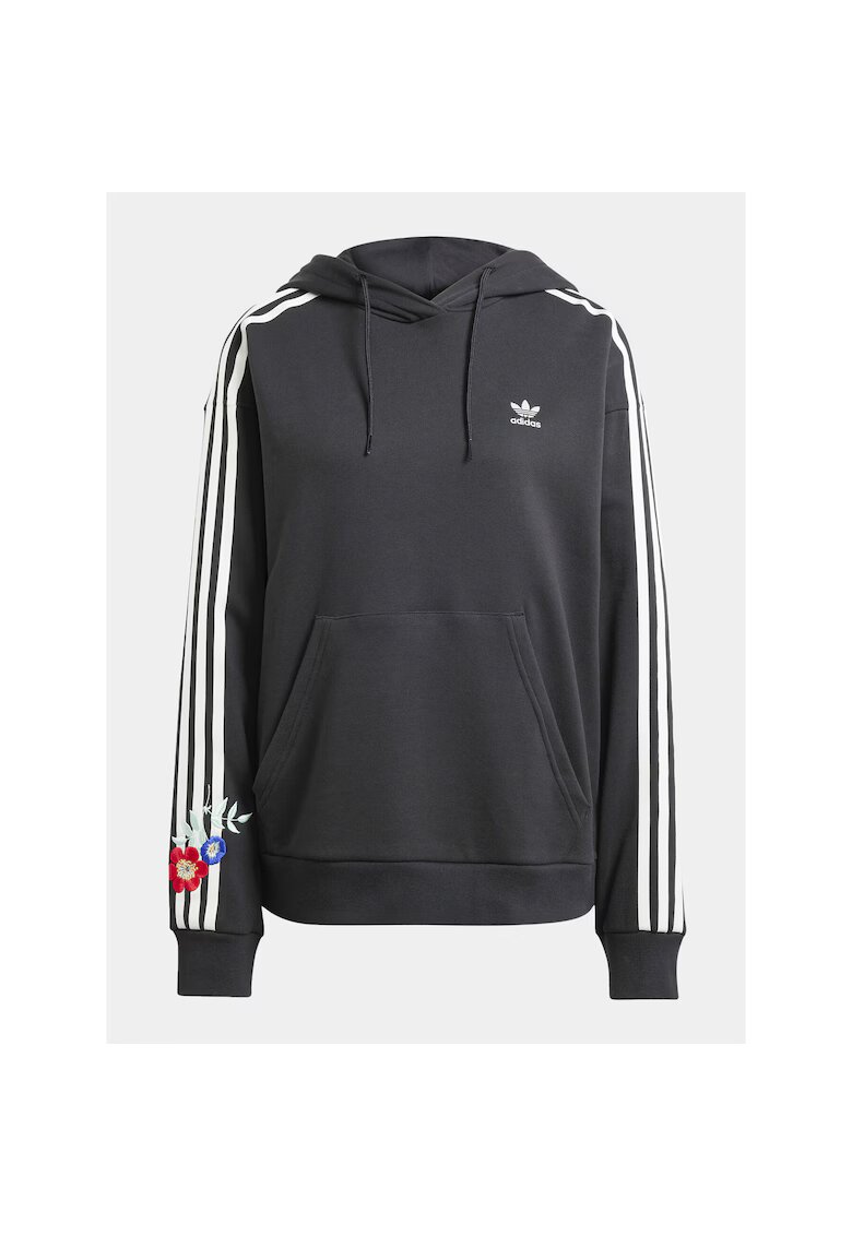 adidas Дамски спортен суичър - с флорален десен