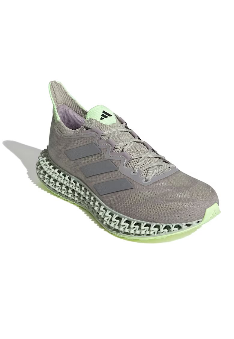 adidas Дамски спортни обувки 4DFWD 3 - текстил/синтетични - за бягане - сиви/зелени
