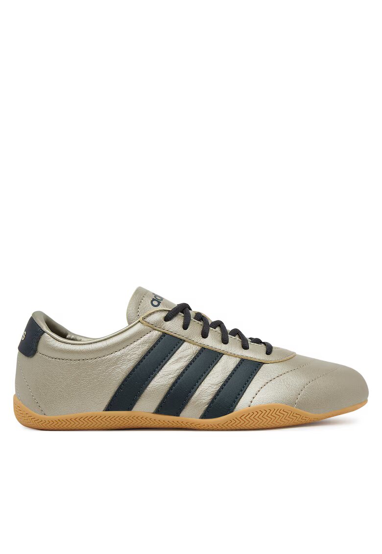 adidas Дамски спортни обувки - Grand Court Lo - многоцветни - естествена кожа