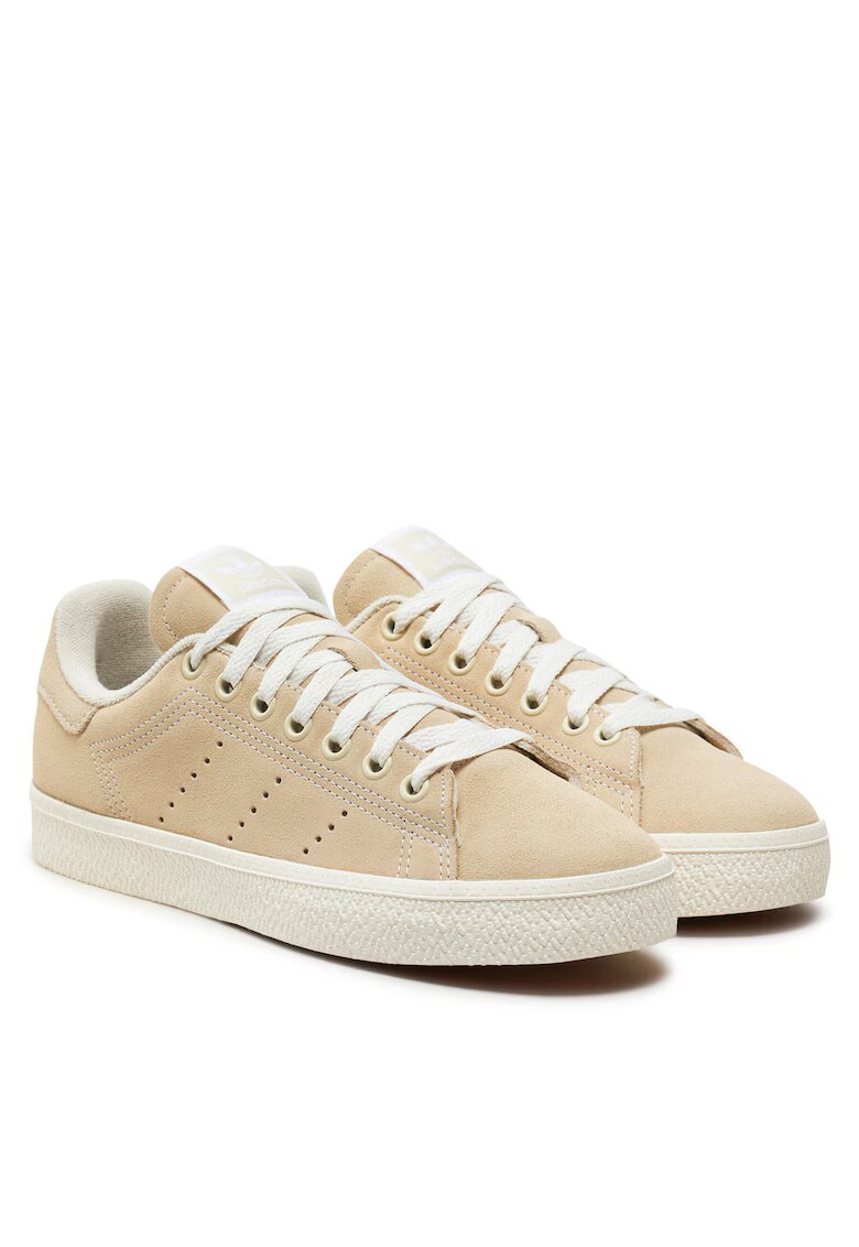 adidas Дамски спортни обувки - Stan Smith - бежови - естествена кожа