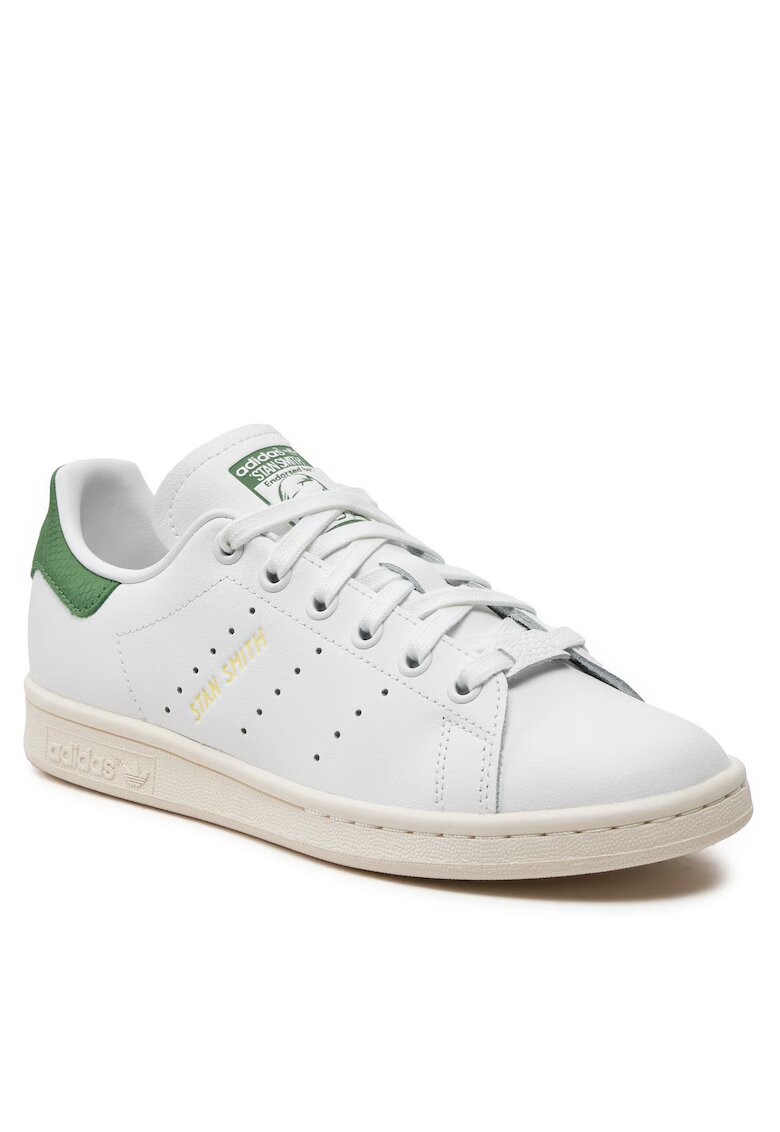adidas Дамски спортни обувки - Stan Smith - естествена кожа - бели