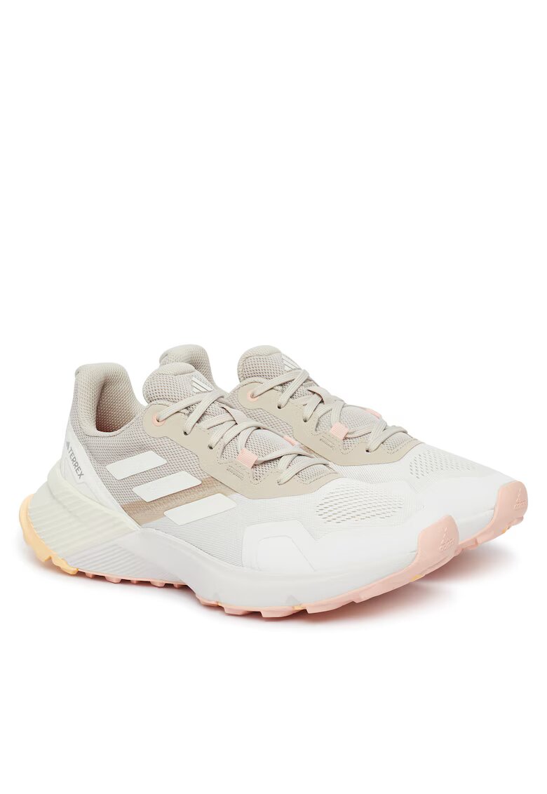adidas Дамски спортни обувки - за бягане - бежови - текстил