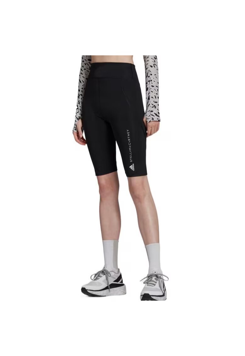 adidas Дамски спортни шорти полиестер/еластан - черни