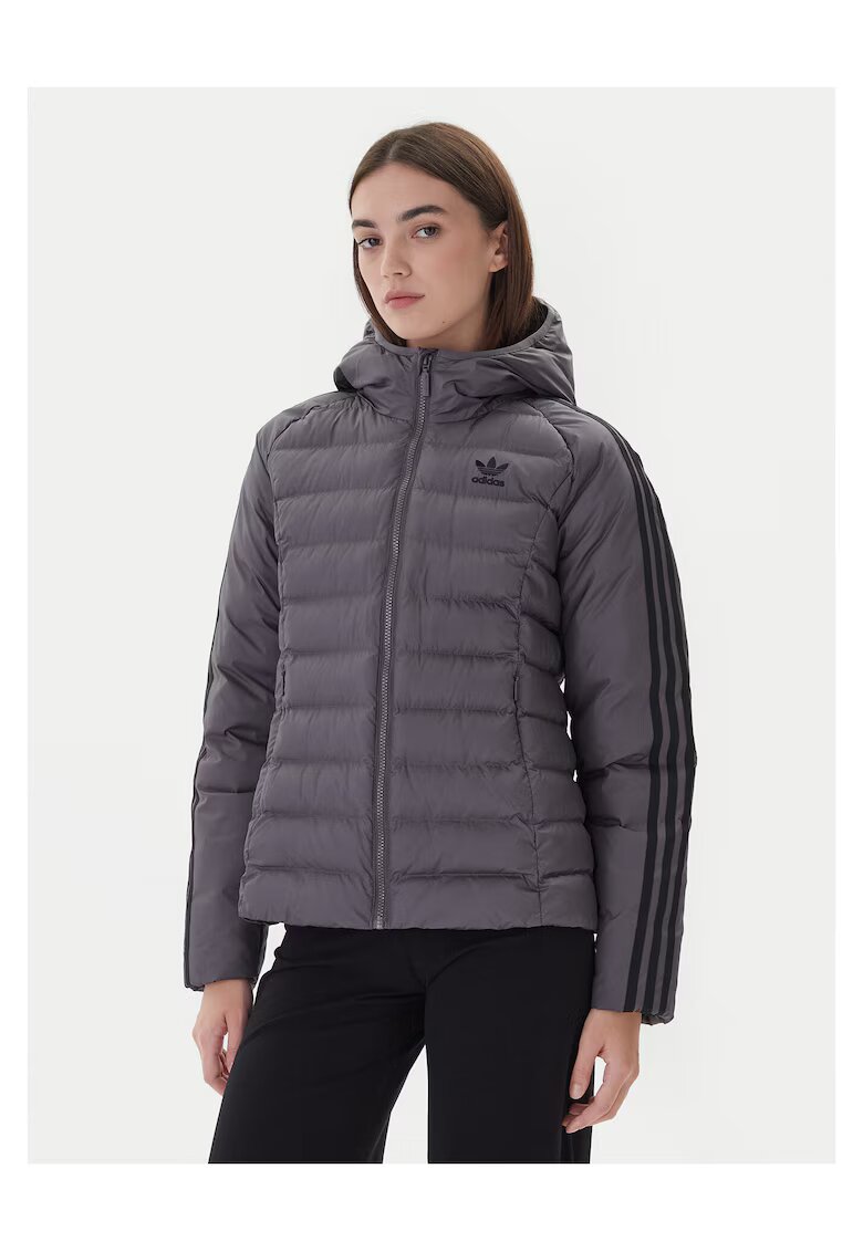 adidas Дамско преходно яке сиво