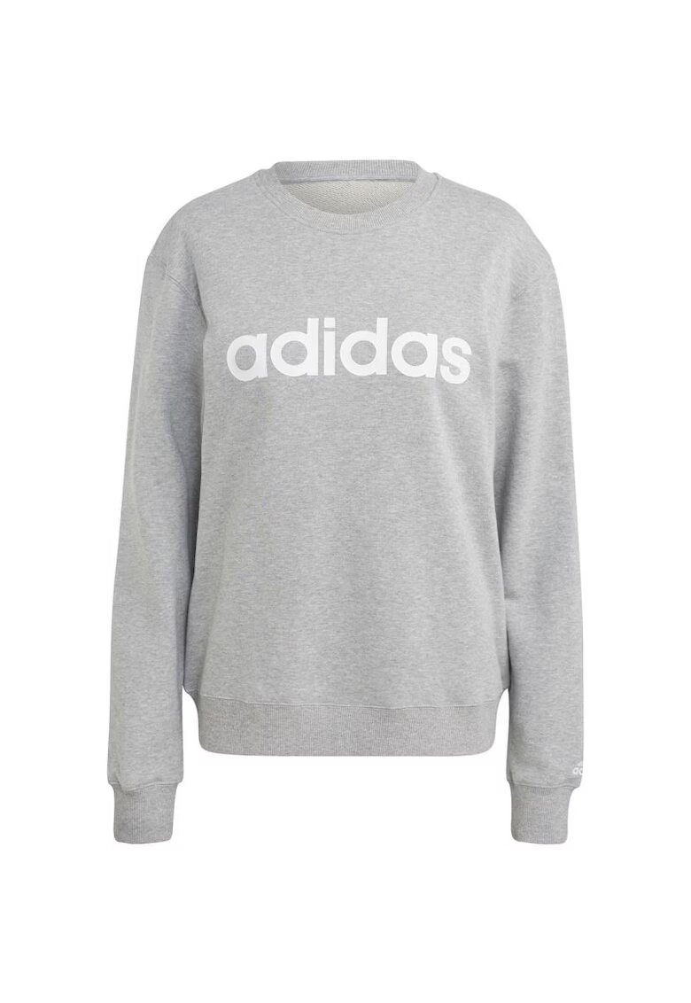 adidas Дамско спортно худи - Памук - Сива