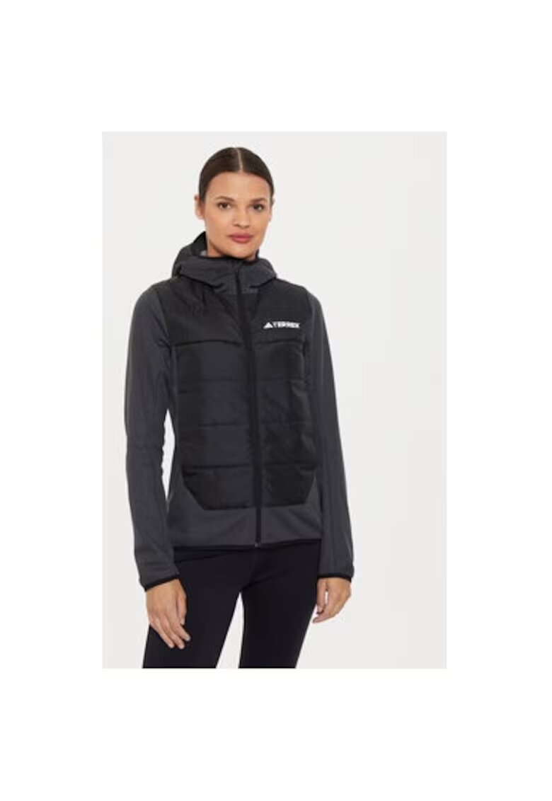 adidas Дамско яке - 304055836 - Рециклиран полиестер - Черно