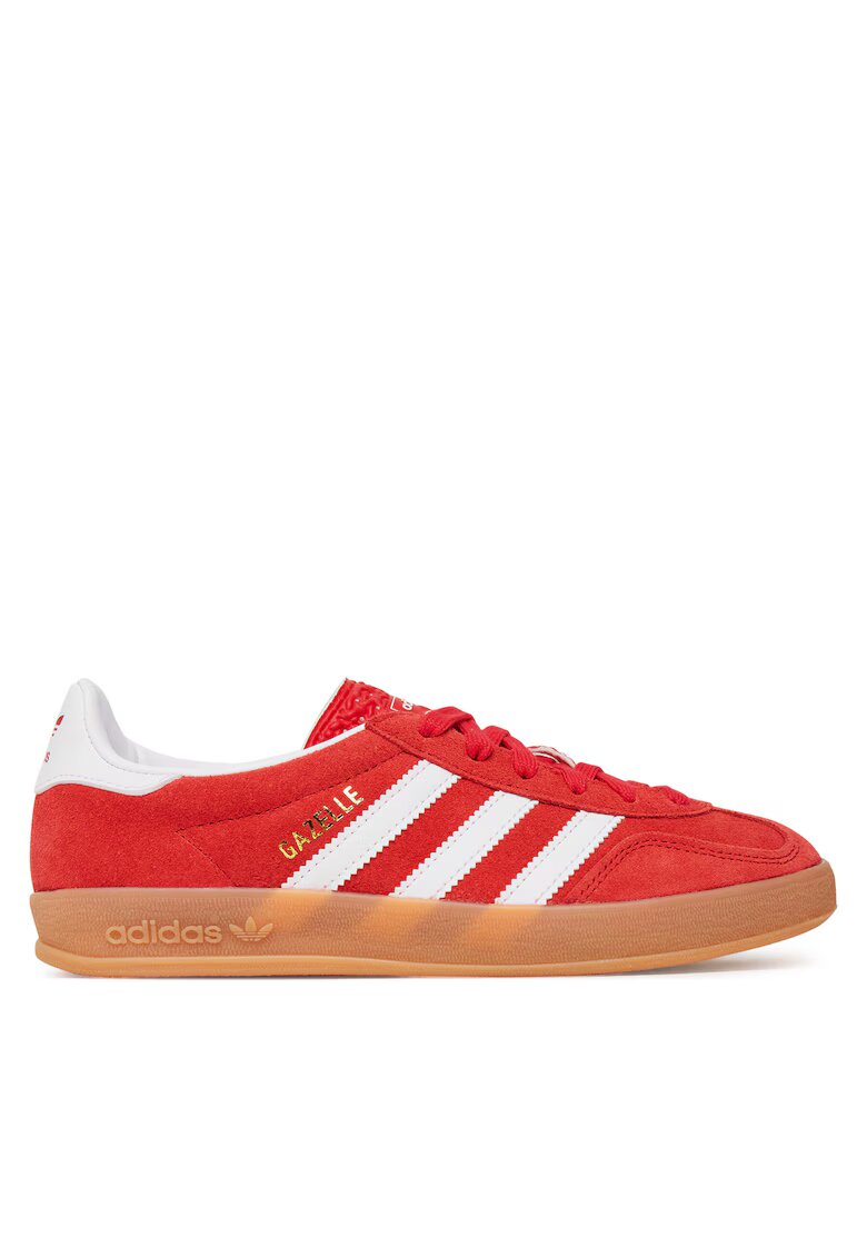adidas Детски кецове - Gazelle Indoor - естествена кожа