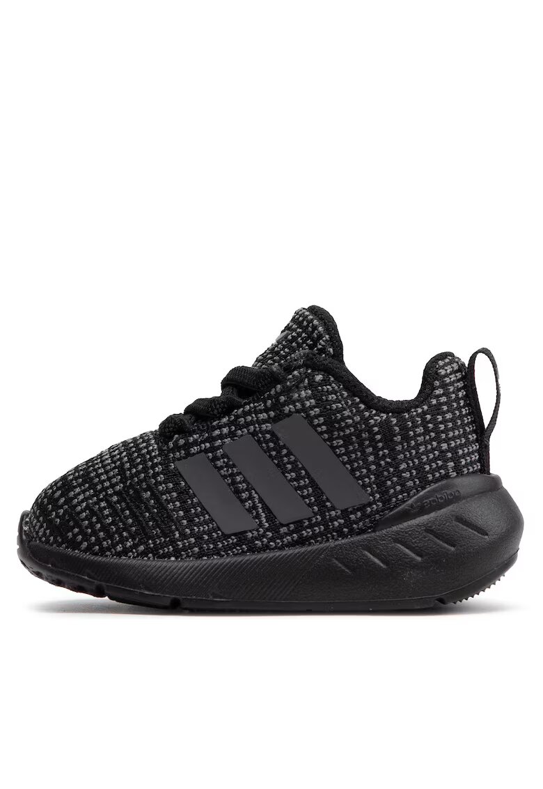 adidas Детски обувки - Swift Run 22 El I - черно/сиво - текстил