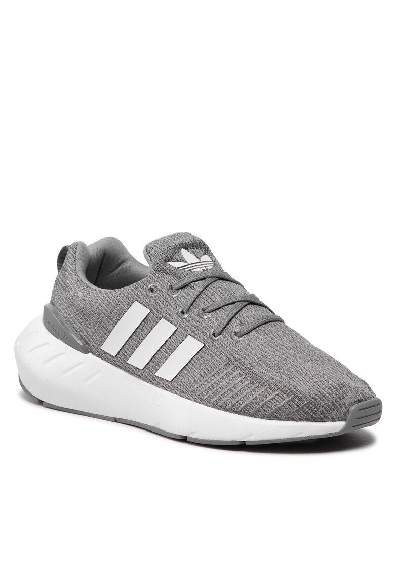 adidas Детски обувки - Swift Run 22 J - унисекс - сиви - бели