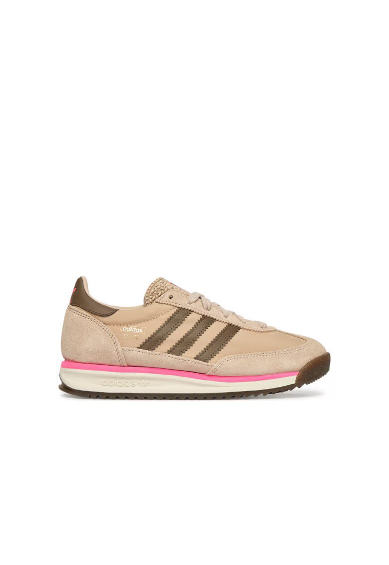 adidas Детски спортни обувки - естествена кожа - бежови