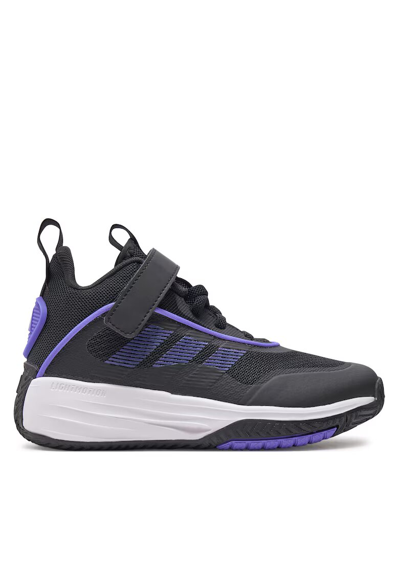 adidas Детски спортни обувки - Ownthegame 3.0 - черно/синьо/бяло - текстил