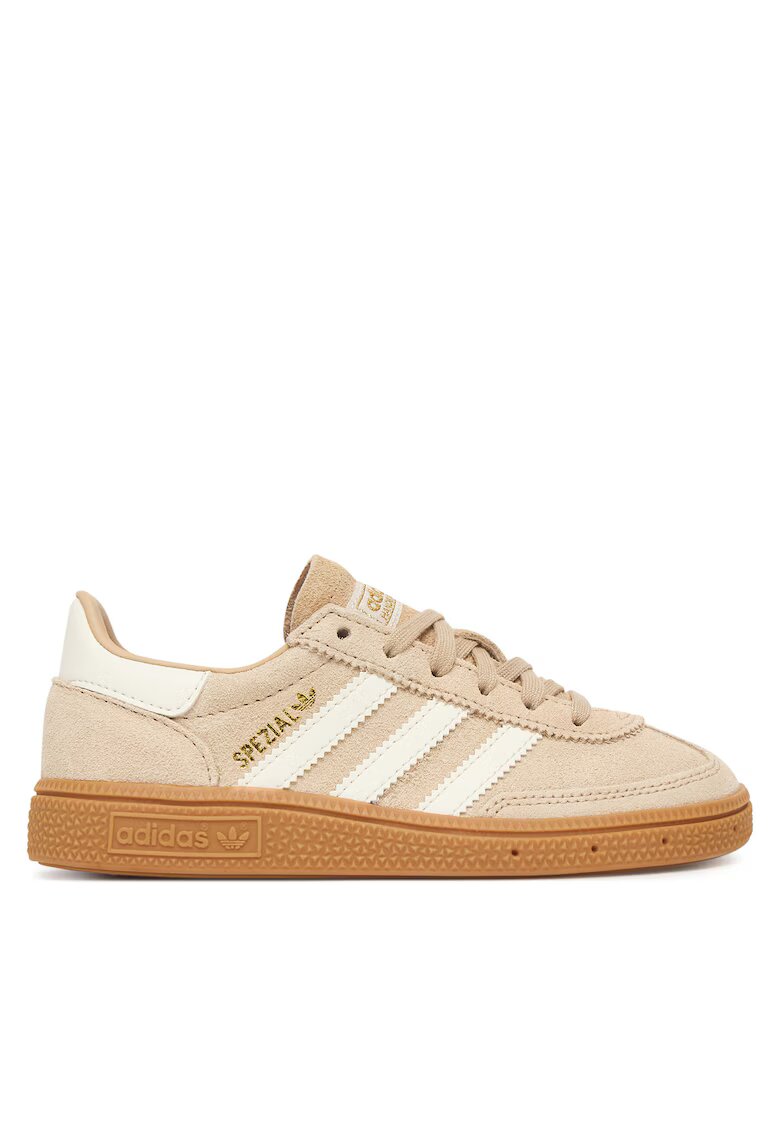 adidas Детски спортни обувки - Spezial - естествена кожа - бежови - за момичета