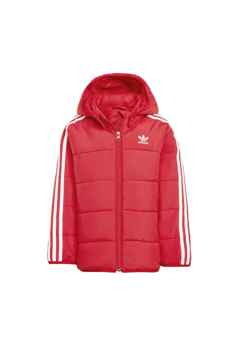 adidas Детско зимно яке - червено - за момчета