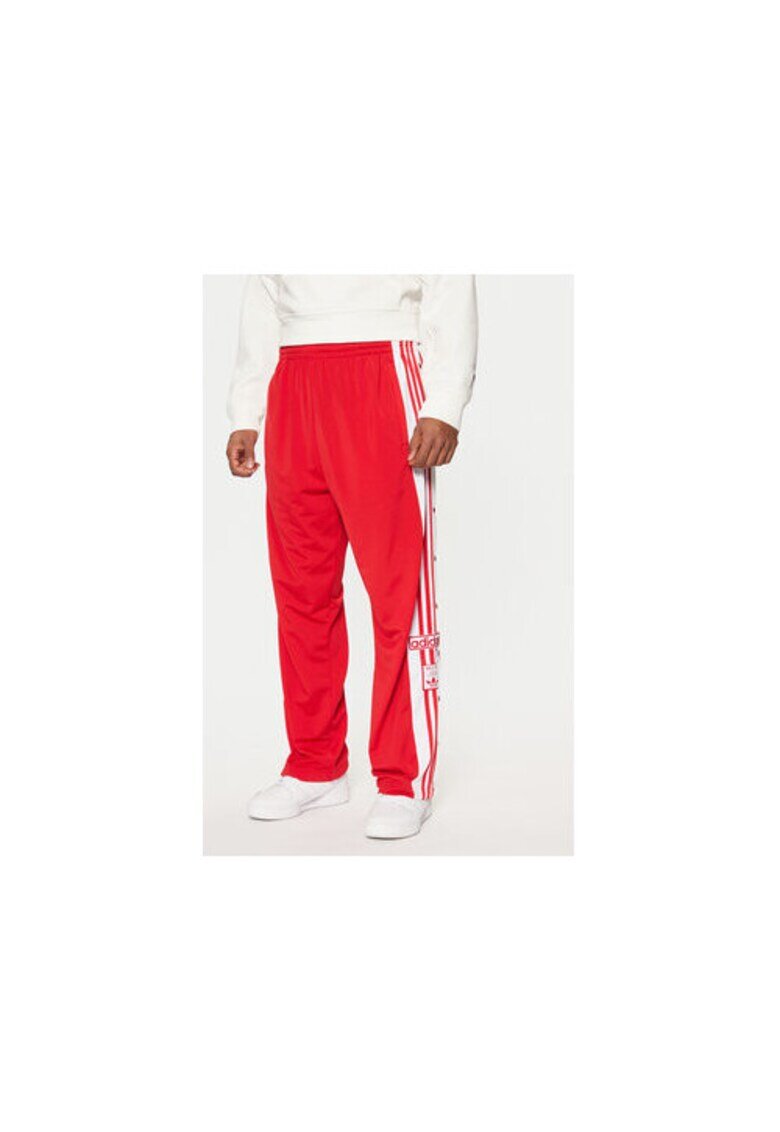 adidas Долнище на анцуг с лого и средна талия