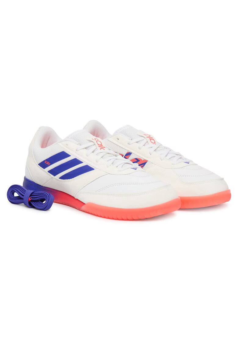 adidas Футболни обувки естествена кожа - бели