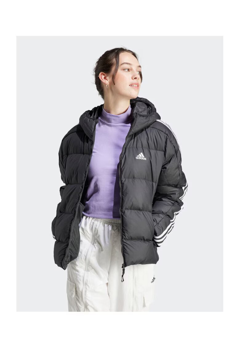 adidas Geaca dama HZ8483 - Poliester reciclat - Negru