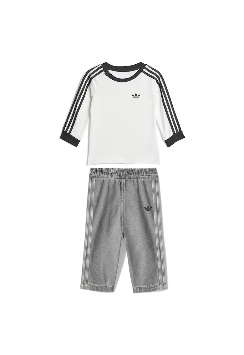 adidas Комплект Блуза и панталони с щамповано лого - 62-68 СМ