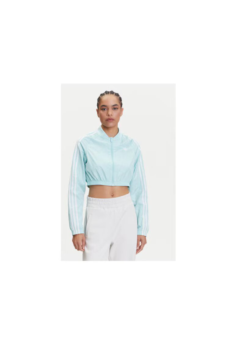 adidas Кроп яке с лого
