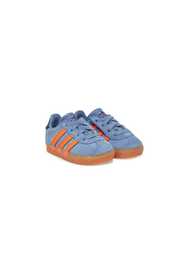 adidas Маратонки Адидас от велур с контрастни детайли