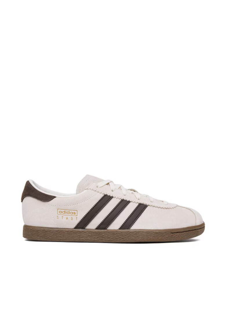 adidas Маратонки естествена кожа - бежови