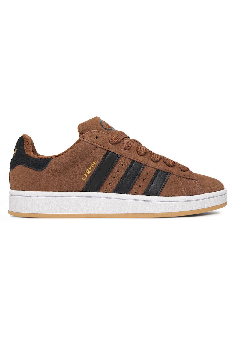 adidas Маратонки естествена кожа - кафяви