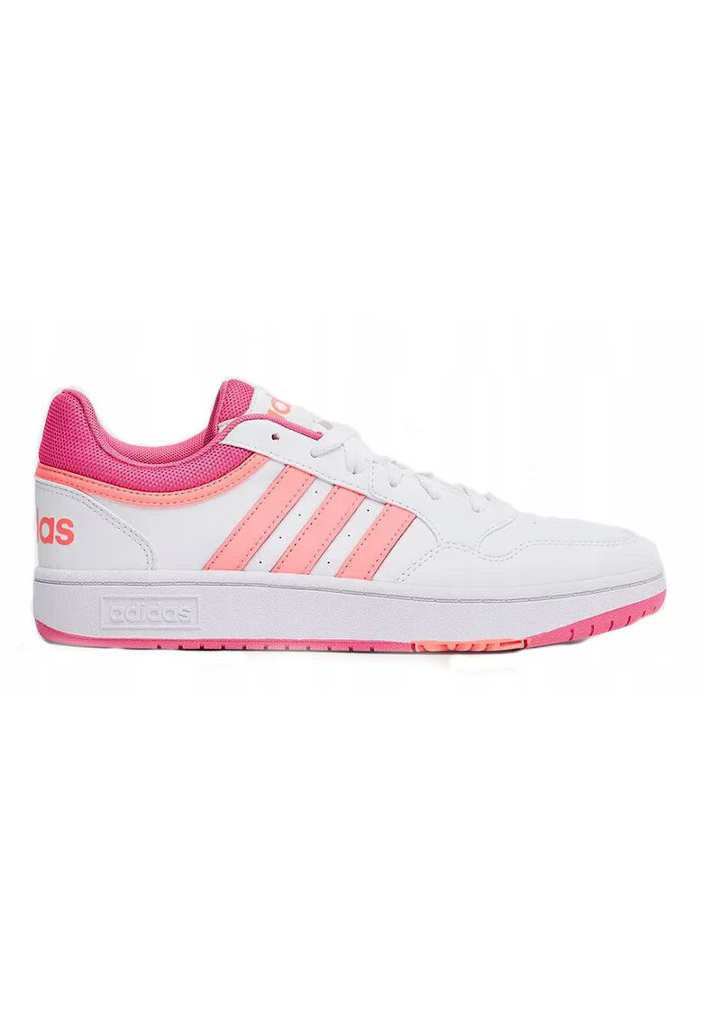 adidas Маратонки HOOPS бели - Бял/Розово