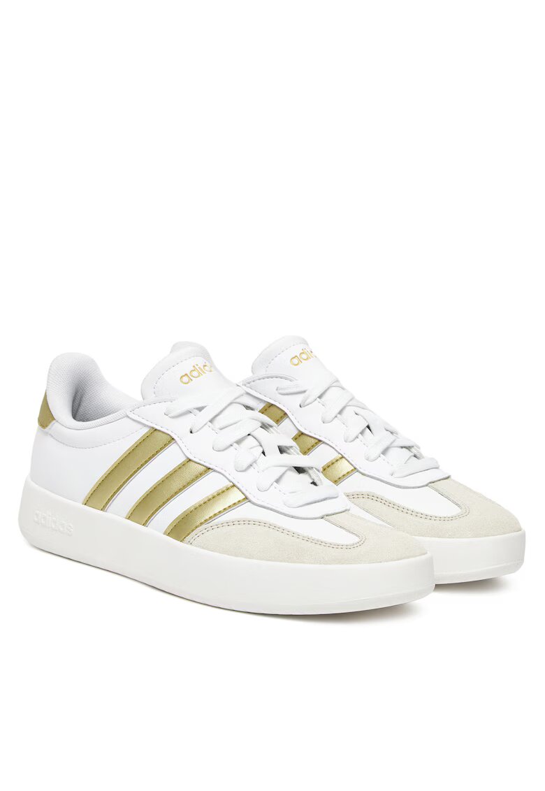 adidas Маратонки модел Barreda - еко кожа - бял/златист - дамски спортни обувки