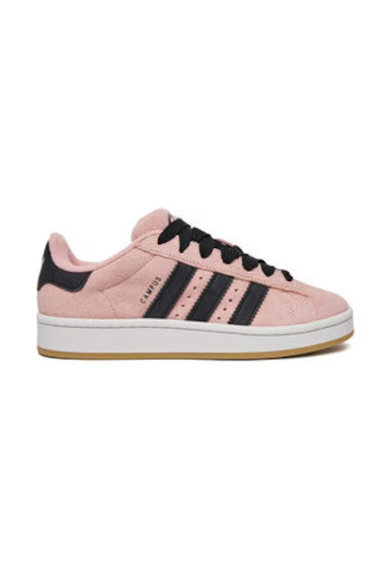 adidas Маратонки от велурена кожа с ниска подметка
