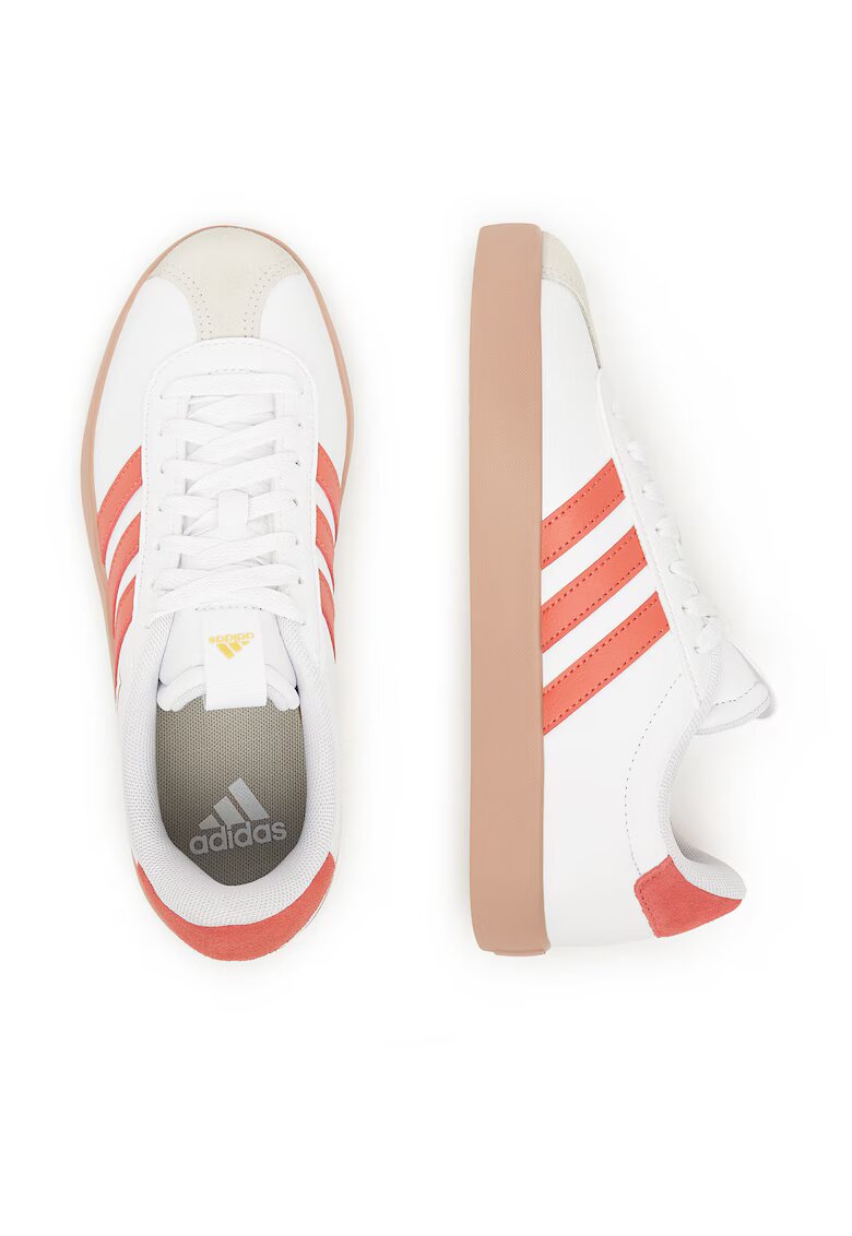 adidas Маратонки VL COURT 3.0 - бели - екологична кожа