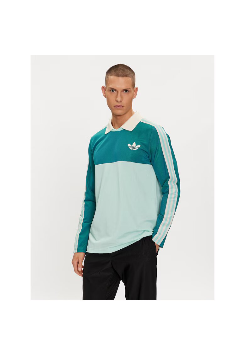 adidas Мъжка блуза зелена - спортна - памучна