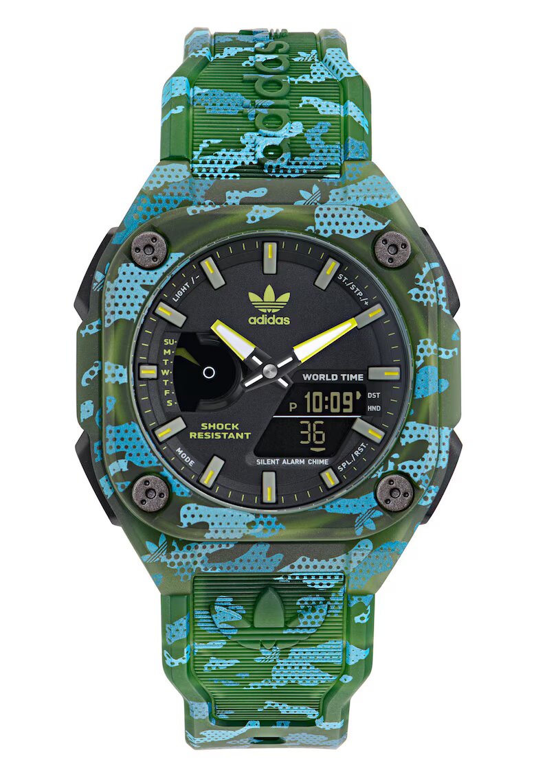adidas Мъжки часовник CITY TECH ONE GRFX - 10 ATM - многоцветен