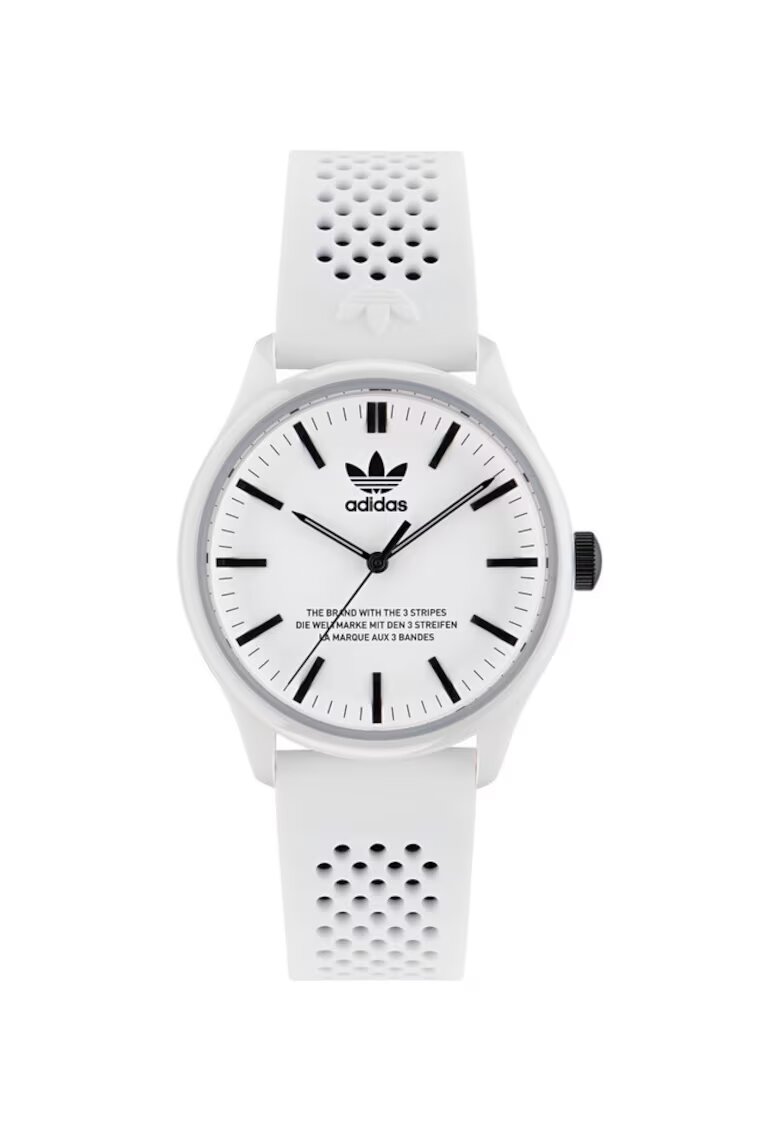 adidas Мъжки часовник CODE ONE CERAMIC - керамика - кварц - бял - 40x9.5mm