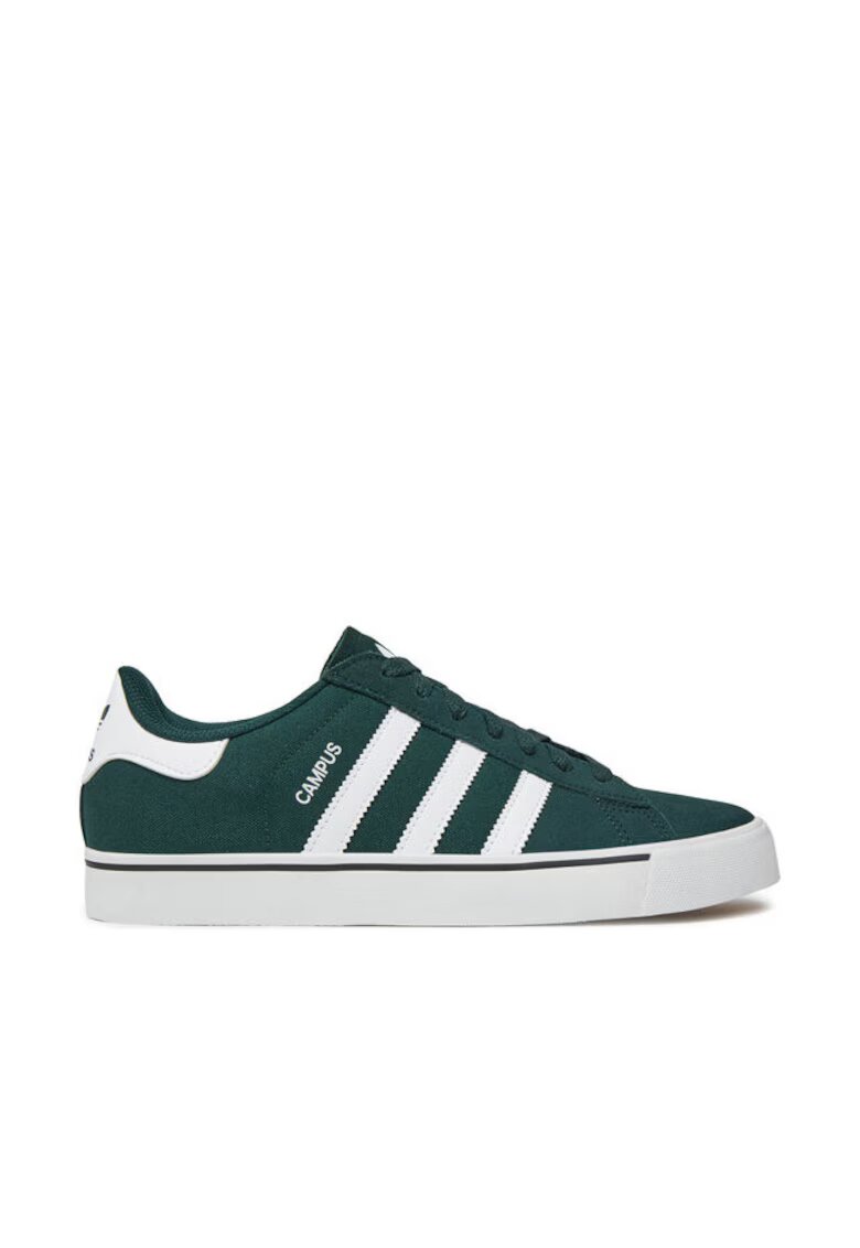 adidas Мъжки кецове - Campus Vulc - естествена кожа - зелени