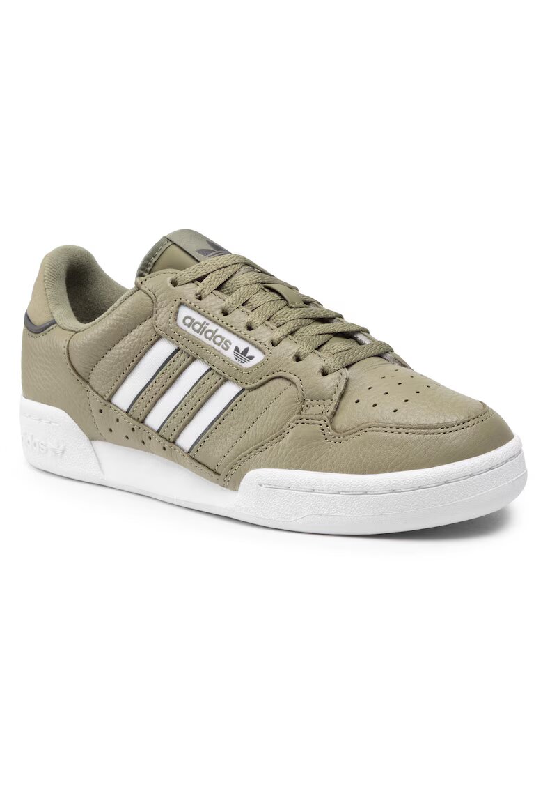 adidas Мъжки кецове Continental 80 Strip - естествена кожа - зелени