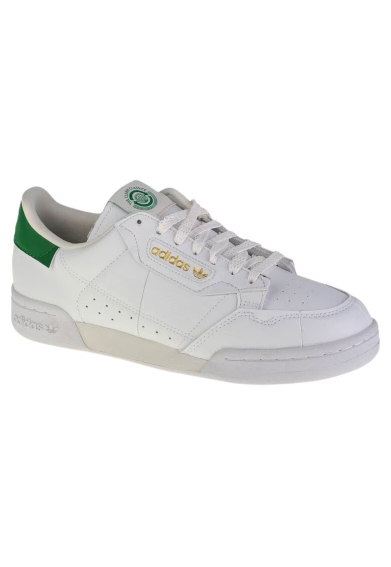 adidas Мъжки кецове - Continental 80 - удобни - бели - еко кожа