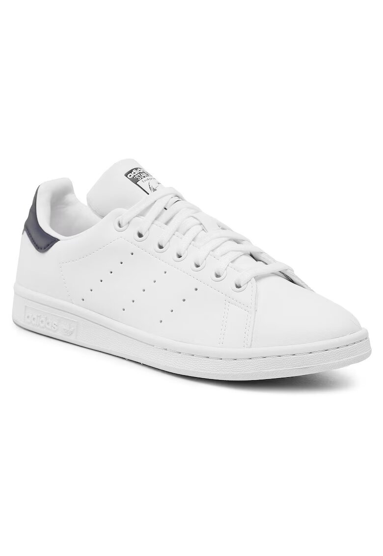 adidas Мъжки кецове - еко кожа - бели