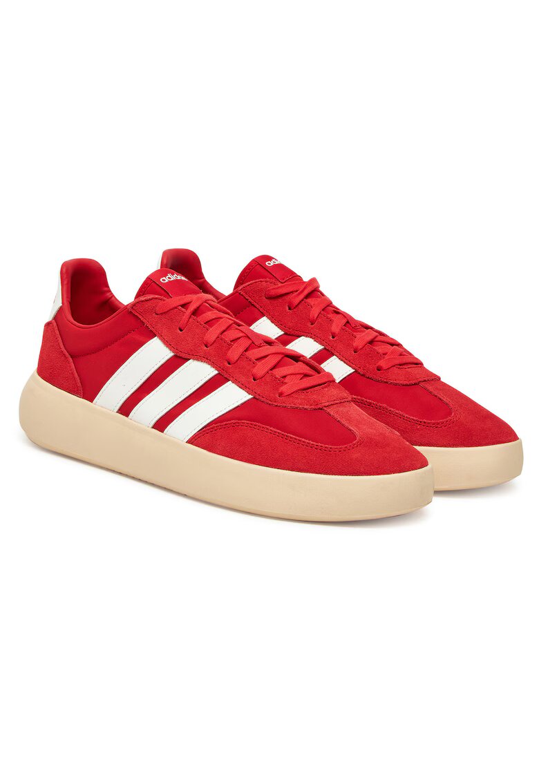 adidas Мъжки кецове естествена кожа - червени - модел BETSCA/OWHITE/PURRUB