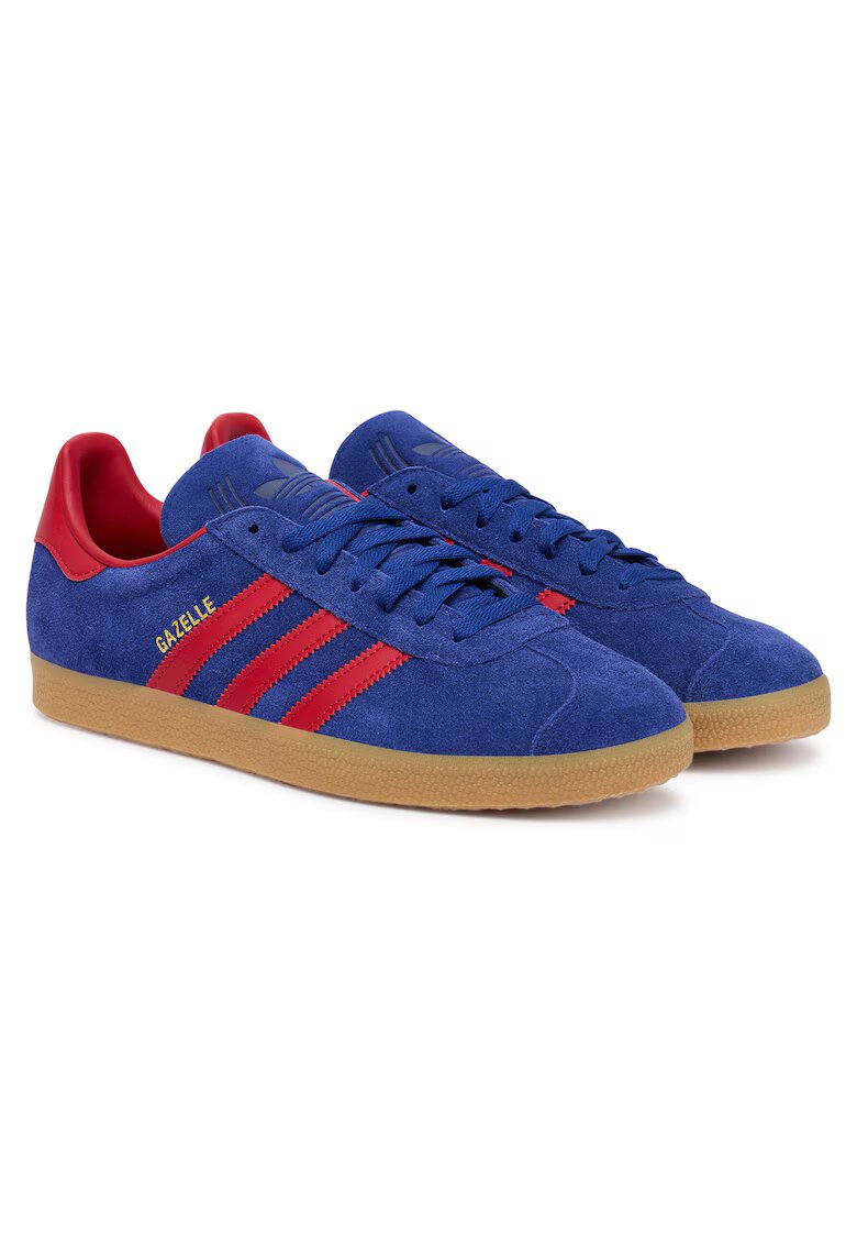 adidas Мъжки кецове Gazelle - естествена кожа - сини