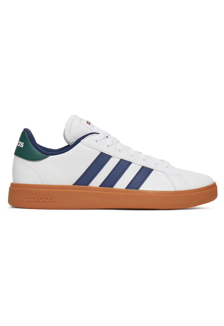 adidas Мъжки кецове GRAND COURT BASE 2.0 - естествена кожа - бели