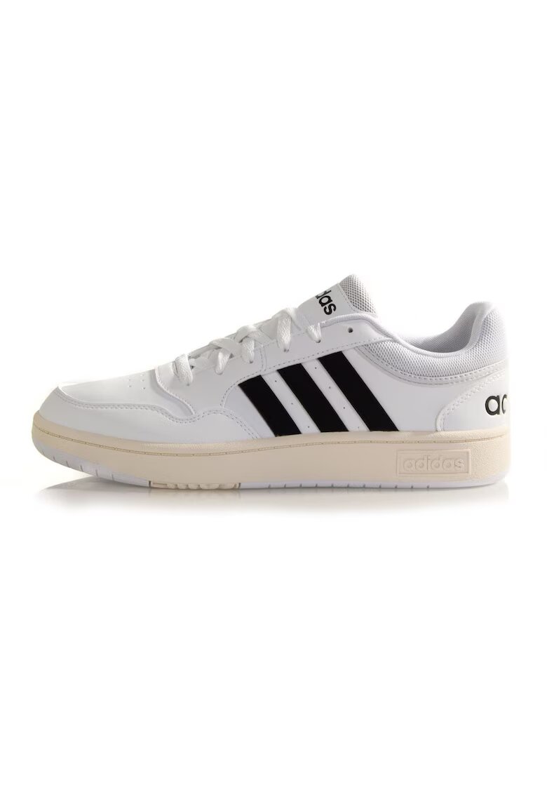 adidas Мъжки кецове - Hoops 3.0 - 45 1/3 EU - Бял/Черен