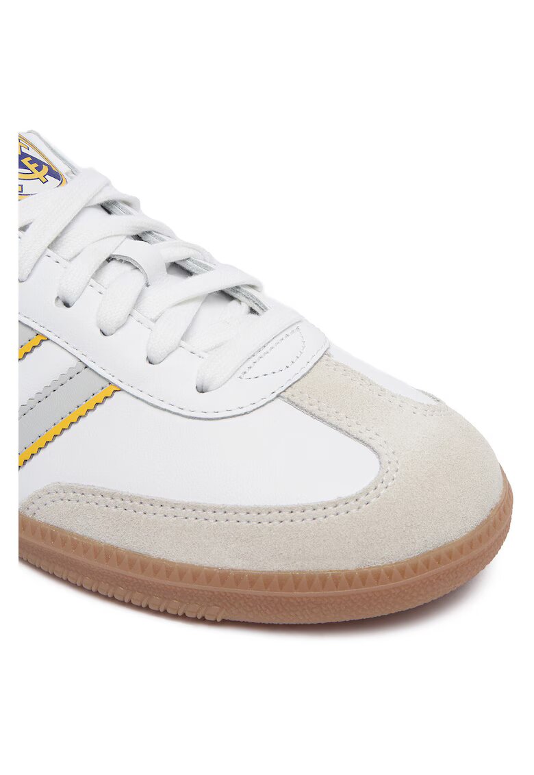 adidas Мъжки кецове Samba Real Madrid - естествена кожа - бял/бежов