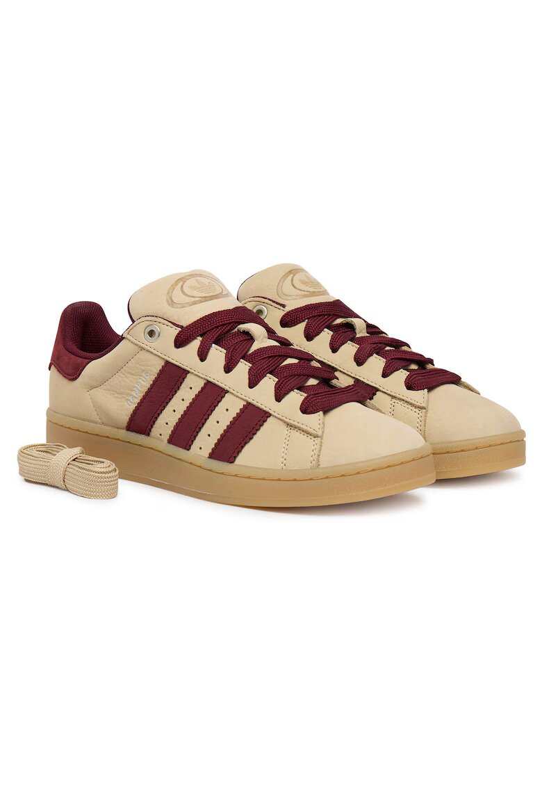 adidas Мъжки маратонки - естествена кожа - бежови