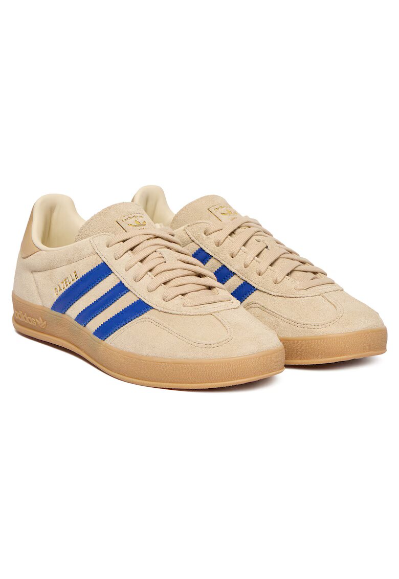adidas Мъжки маратонки - от естествена кожа - бежови